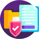 shield,file,document,paper,files and folders,archive,folder,data,protected,data security